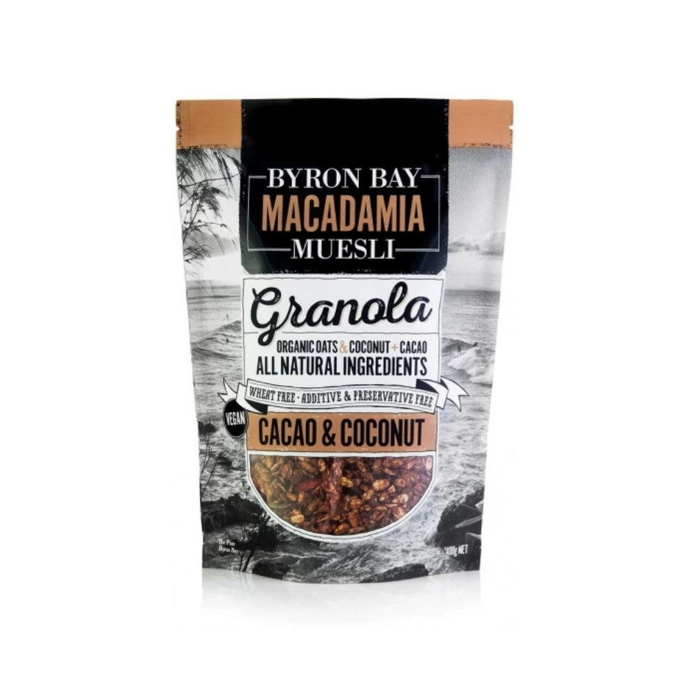 Cacao & Coconut Granola Byron Bay Muesli 400g