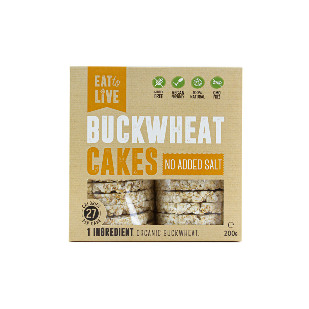 No Added Salt Buckwheat Cakes Eat to Live 220g