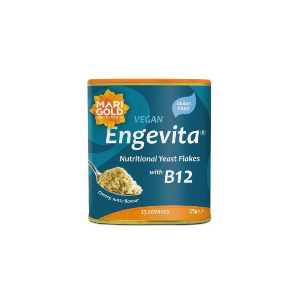 Nutritional Yeast Flakes Engevita Marigold Health Foods 125g
