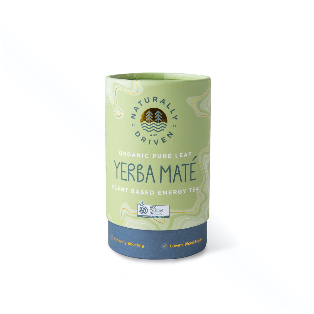 Organic Pure Leaf Yerba Mate Naturally Driven 60g