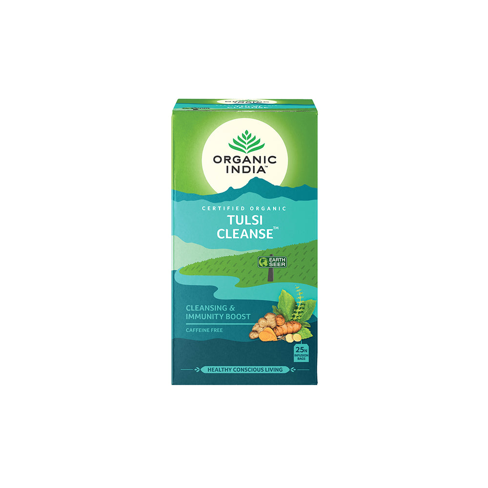 Organic Tulsi Cleanse 25 Tea Bags Organic India