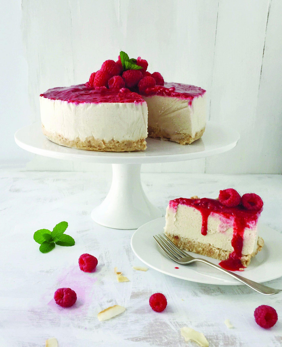Cashew and Coconut Cheesecake — Santos Organics