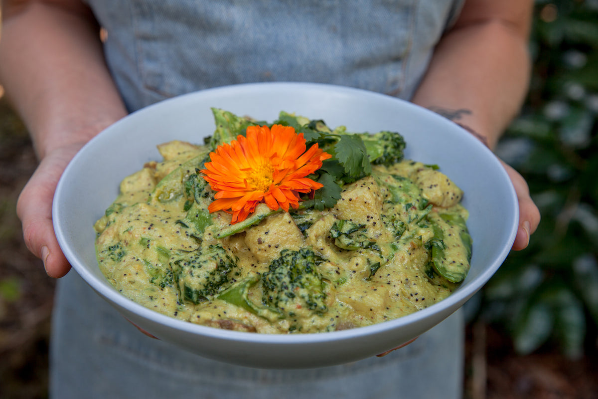 Creamy Cashew Korma — Santos Organics