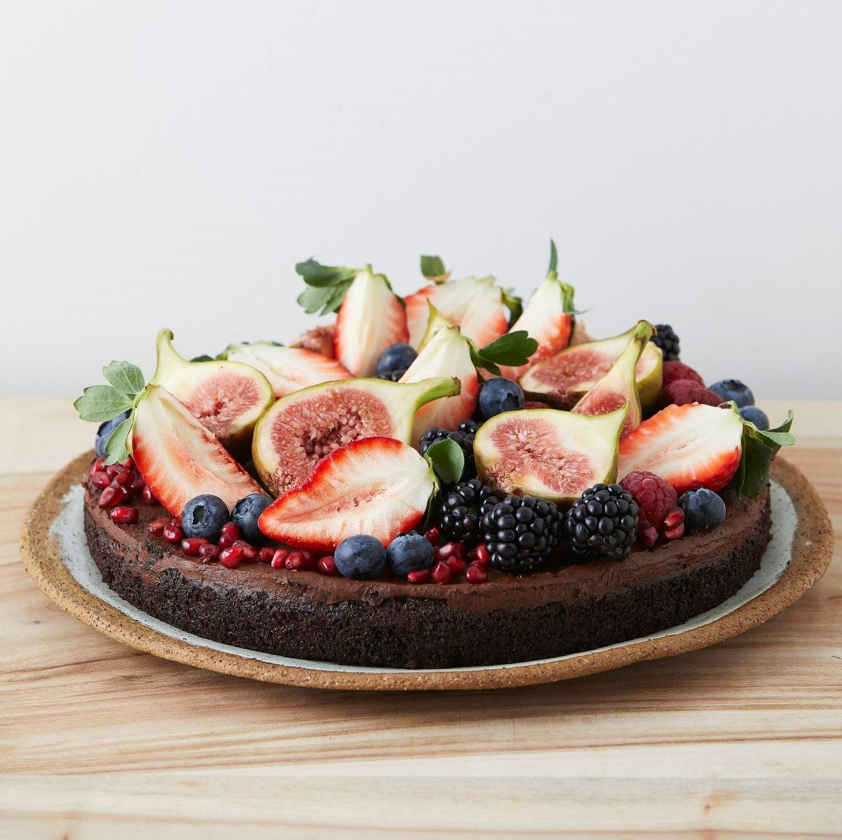 Cacao, Berry & Quinoa Cake