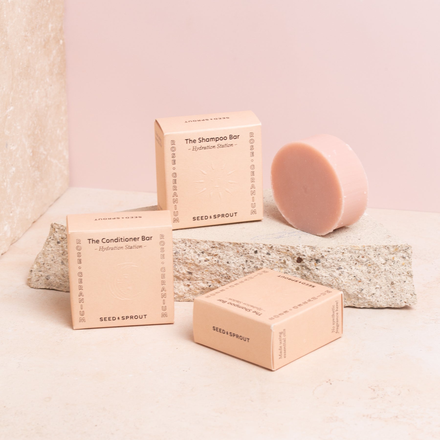 NEW In-stores! Seed & Sprout Amazing Shampoo + Conditioner Bars