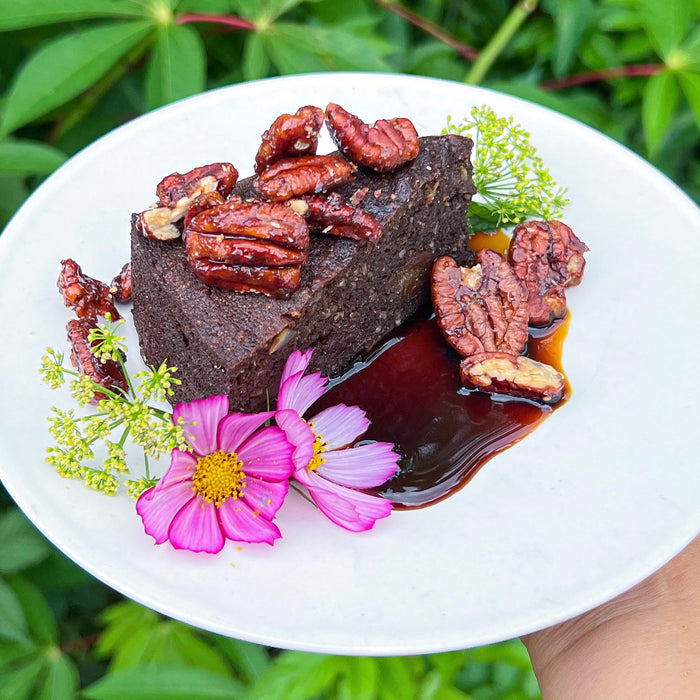 Sticky Date and Black Sapote Cake