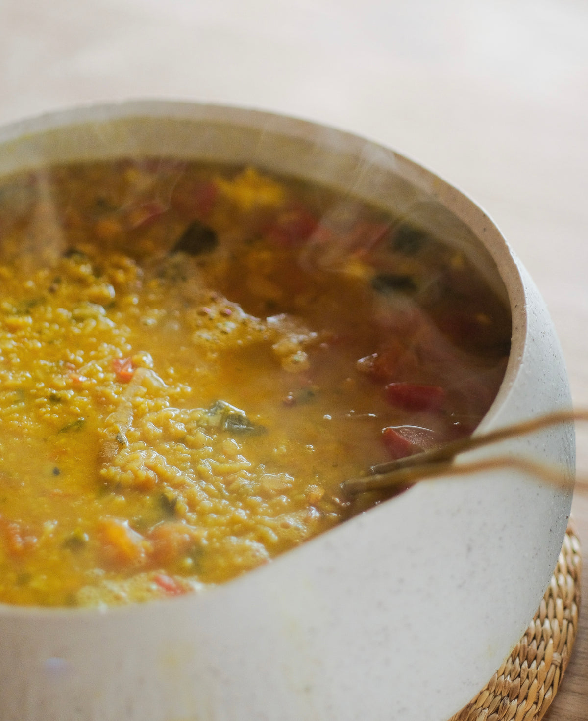 Nourishing Red Lentil Dahl — Santos Organics