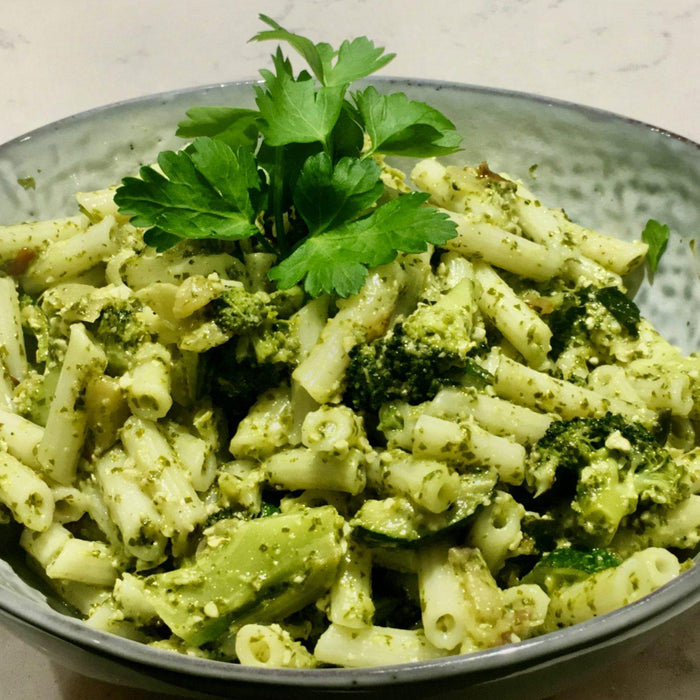 Fresh Spring Pesto Pasta - Santos Organics