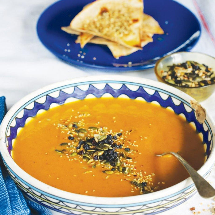 Spicy Moroccan Carrot &amp; Cumin Soup - Santos Organics