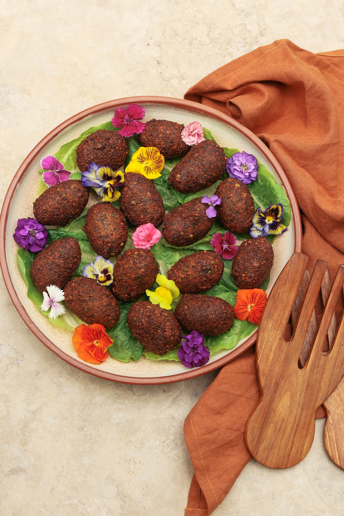 Mung Cauliflower Cardamom Falafel — Santos Organics