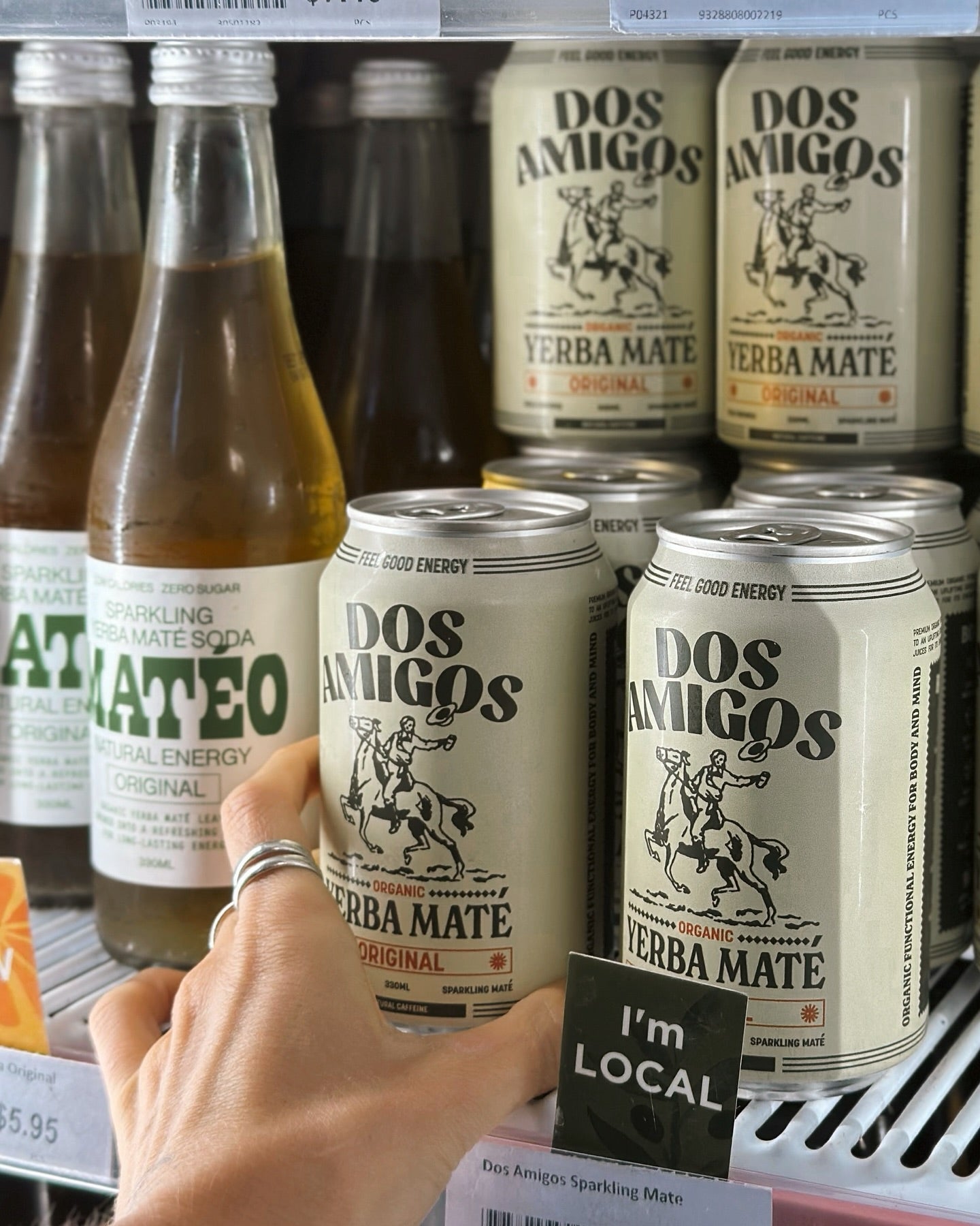 Dos Amigos Sparkling Yerba Mate | Organic | 330ml