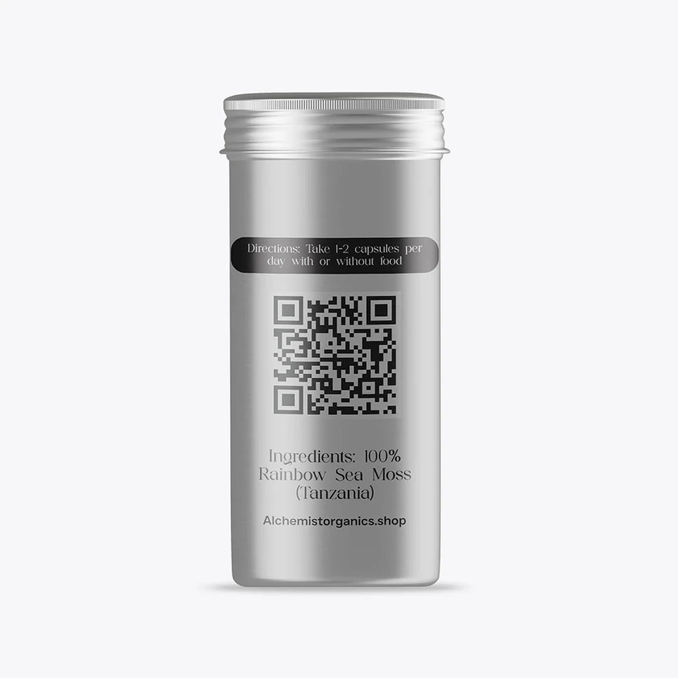 Alchemist Organics Rainbow Sea Moss Capsules - 60c