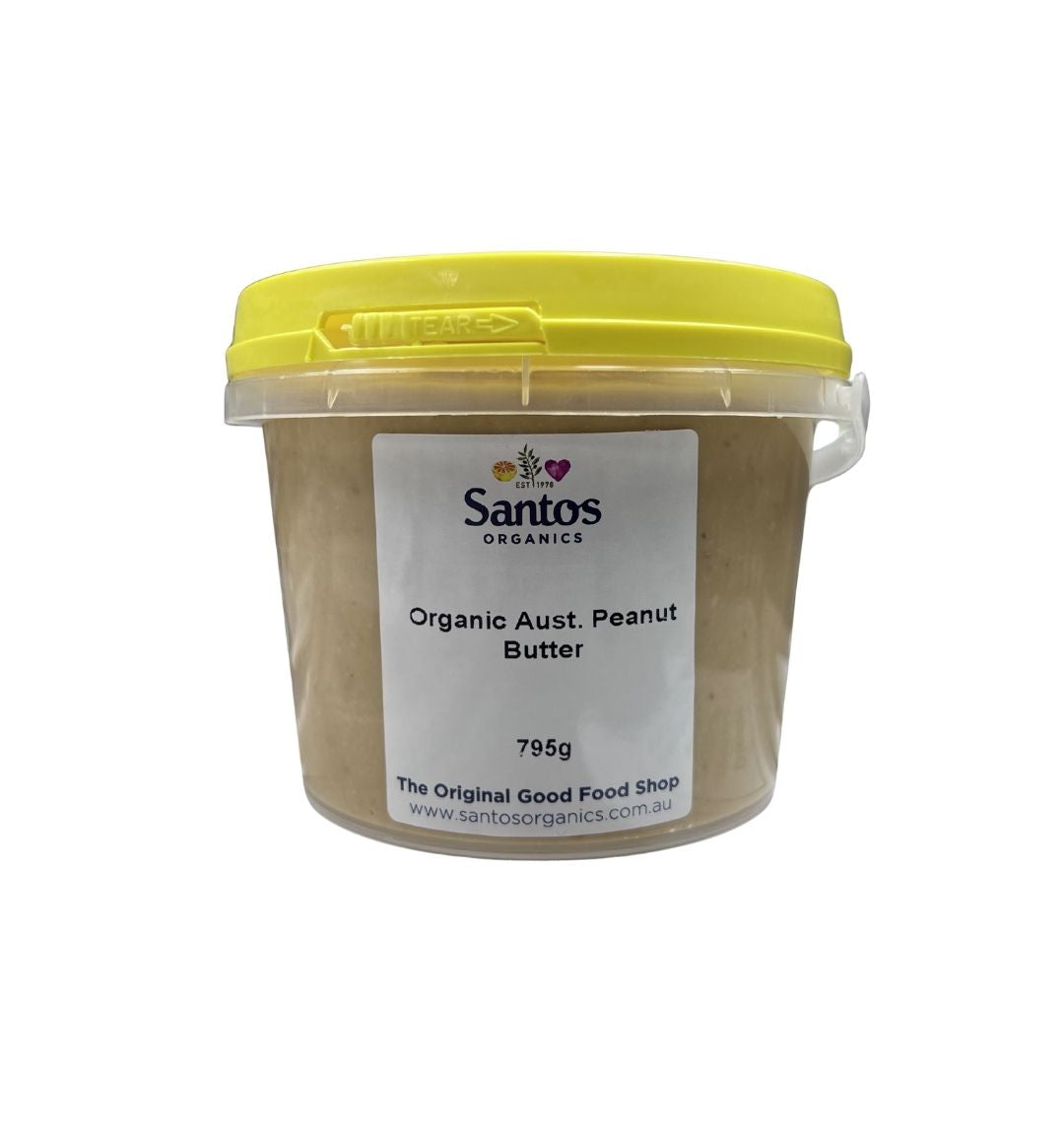SO Organic Australian Peanut Butter 795g