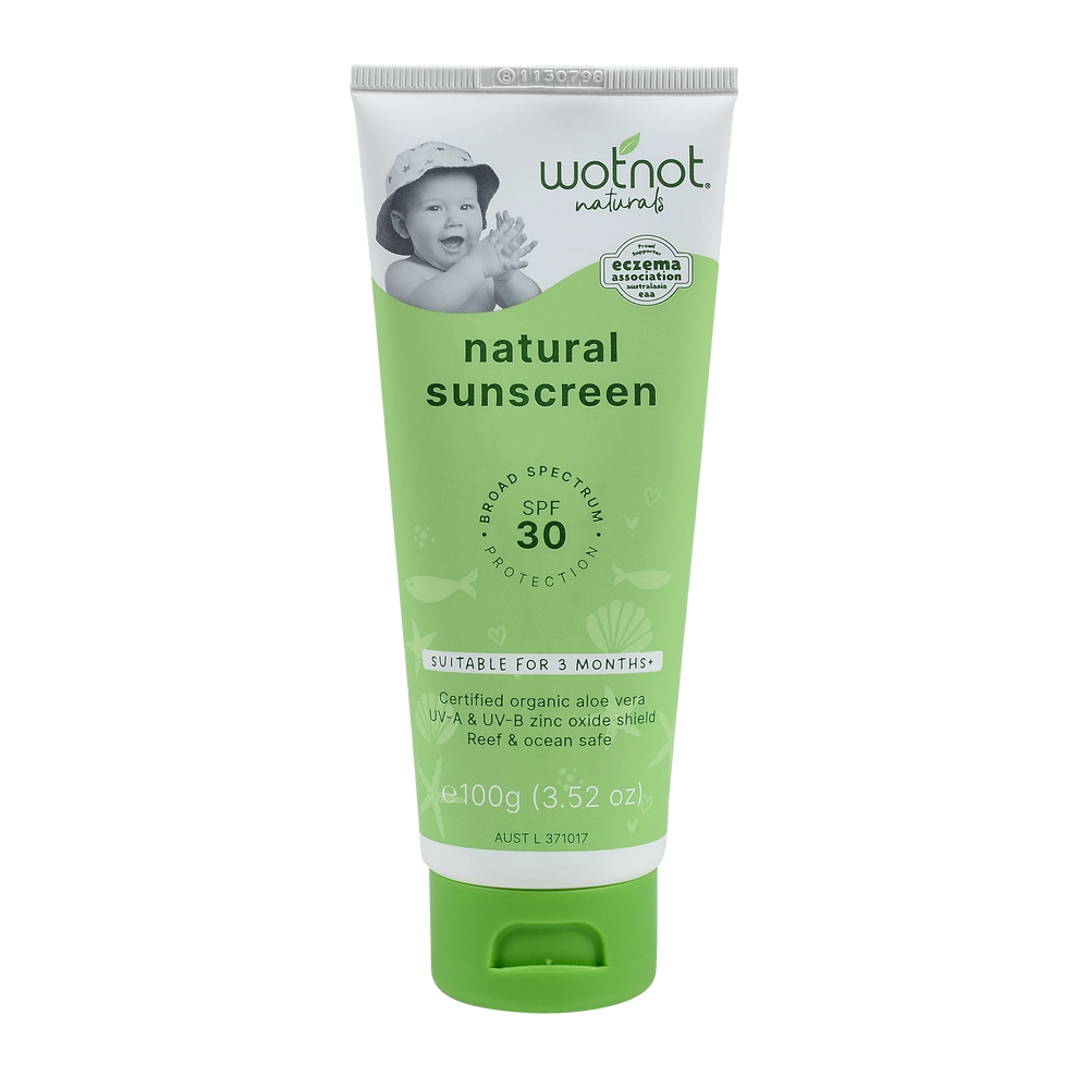 Sunscreen SPF 30 Gentle Baby Wotnot 100g