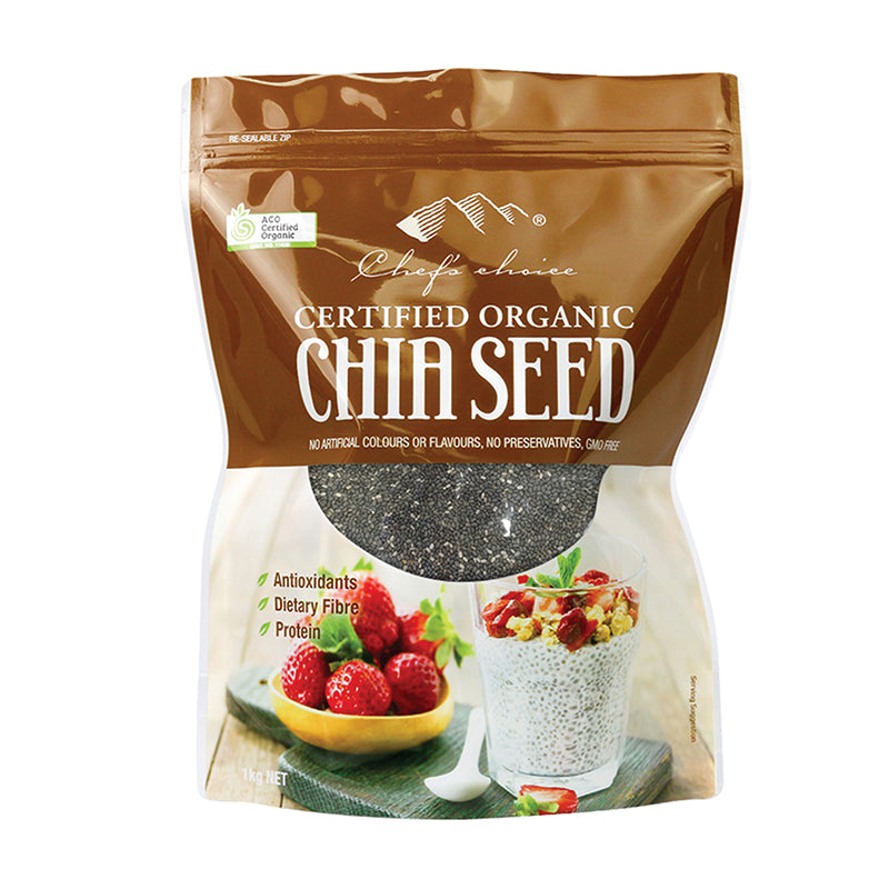 Chef's Choice Organic Chia Seed 1kg