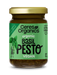 Ceres Organics Organic Vegan Basil Pesto 130g jar, Genovese Basil PDO, dairy free, made in Italy