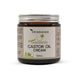Vrindavan Organic Unscented Castor Oil Cream 100ml, fragrance free, sensitive skin, five ingredients, made in Australia
