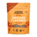 Ceres Organics Certified Organic Ground Flaxseed 250g, home compostable packaging