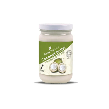 Ceres Organics Organic Coconut Butter 200g glass jar, whole coconut meat, BioGro certified