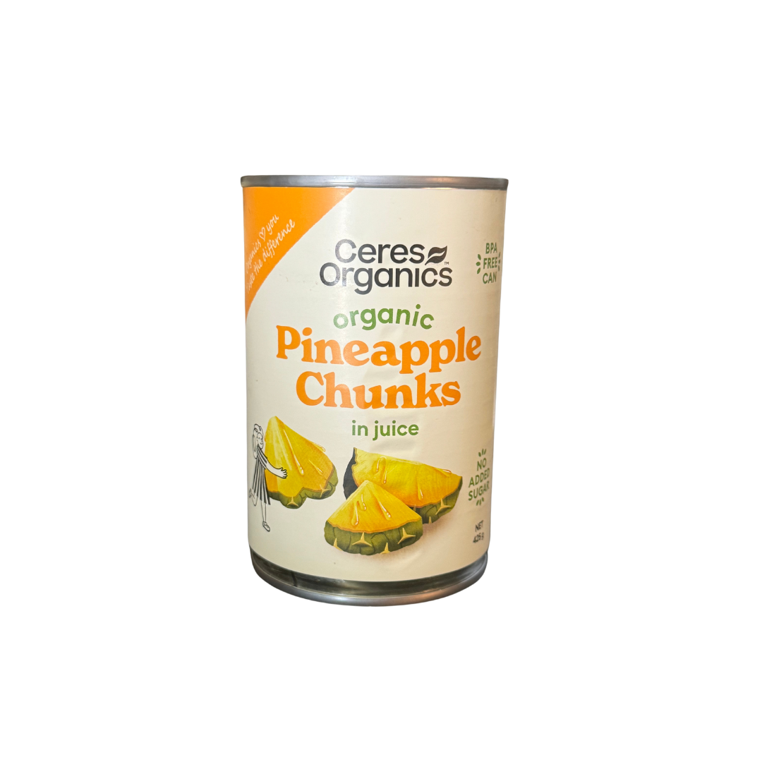 Ceres Organics Pineapple Chunks 400g