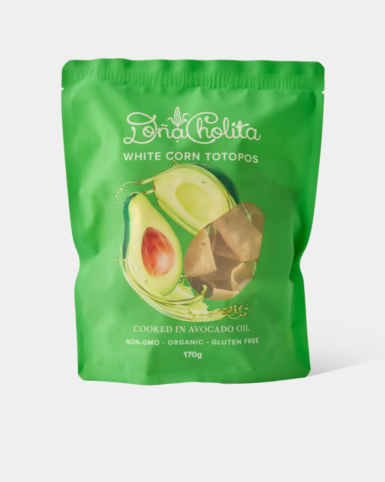 Doña Cholita Totopos Corn Chips in Avocado Oil 170g