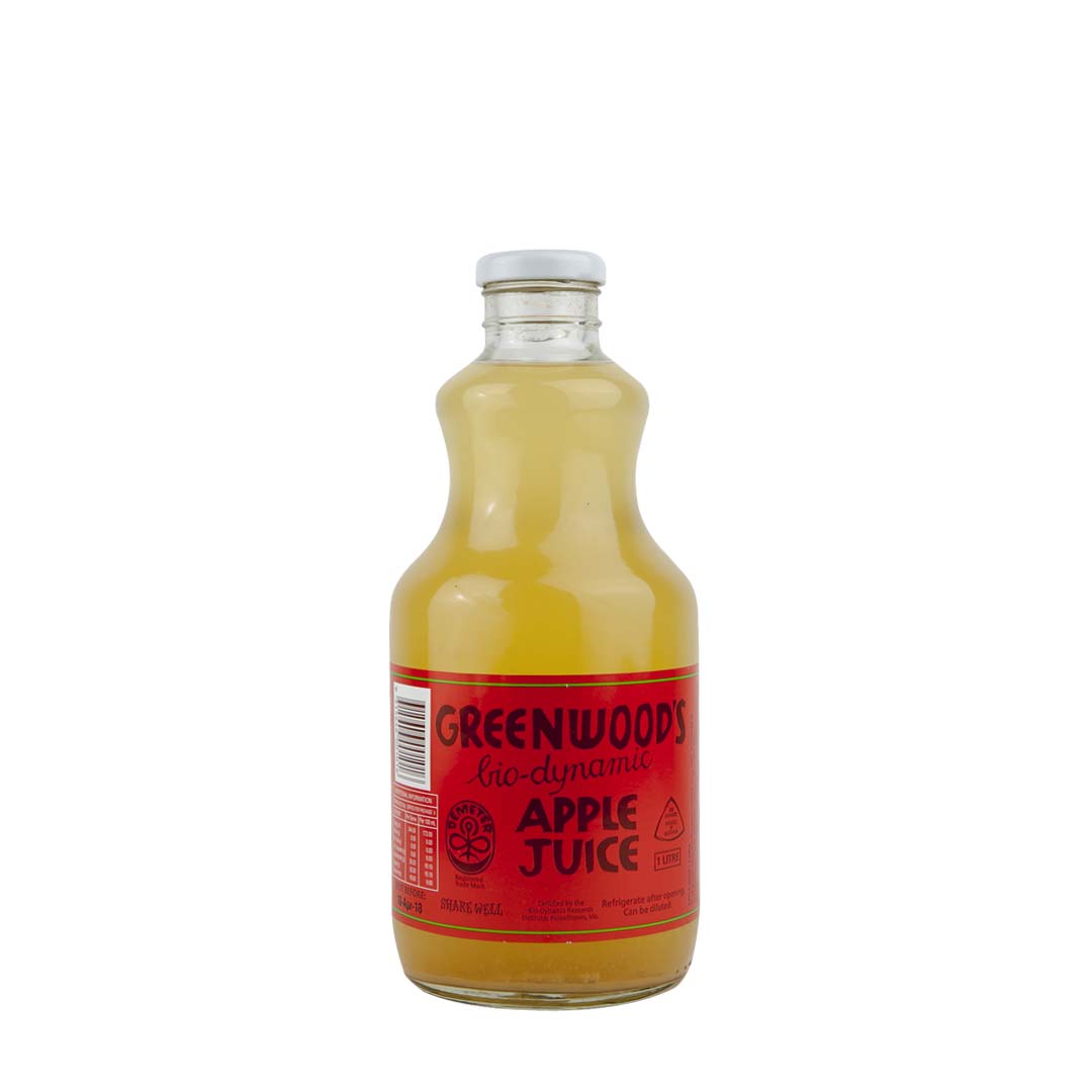 Greenwood Juice Apple Cloudy 1lt