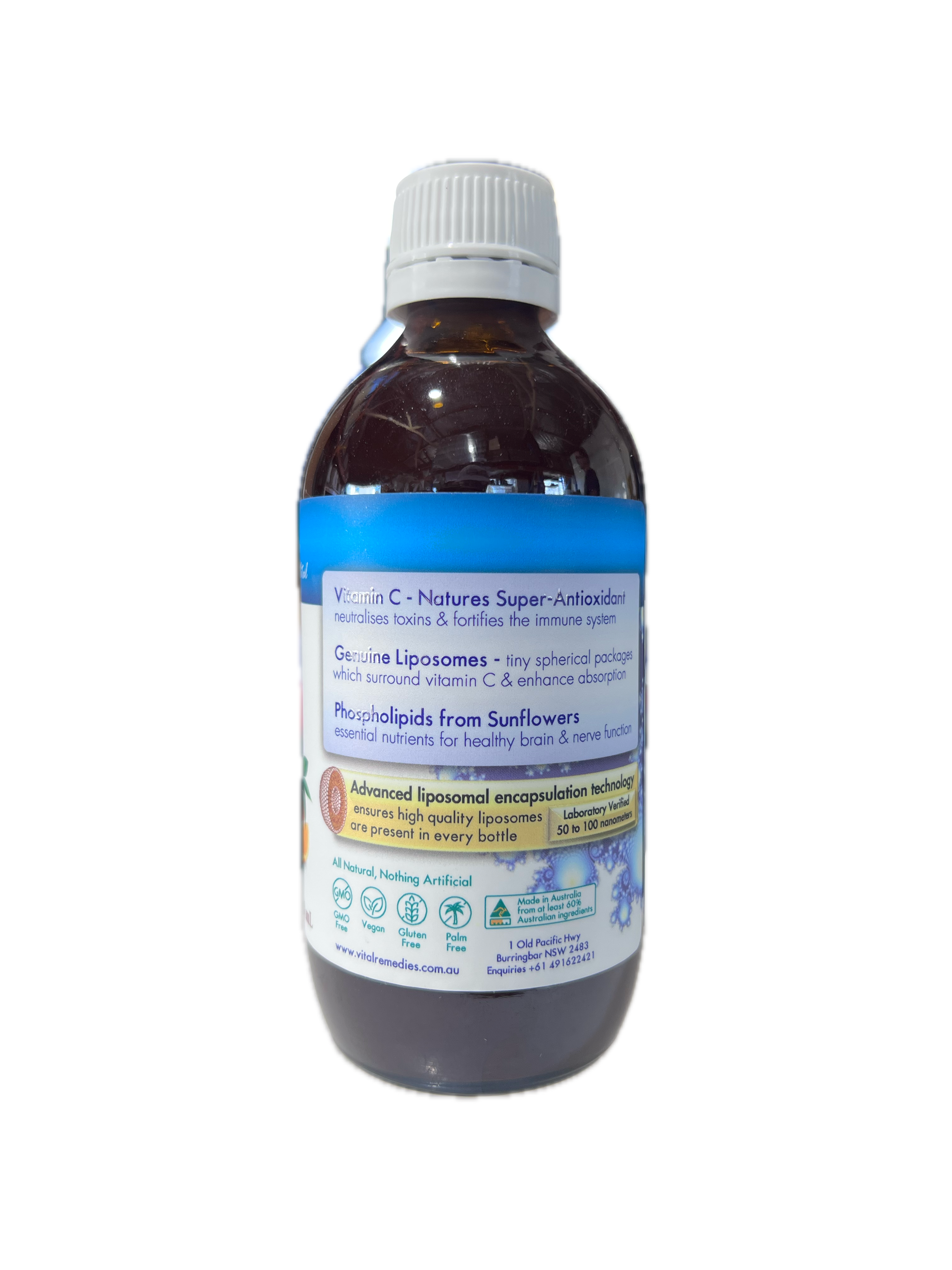 Vital Remedies Liposomal C Sweet Orange 200ml