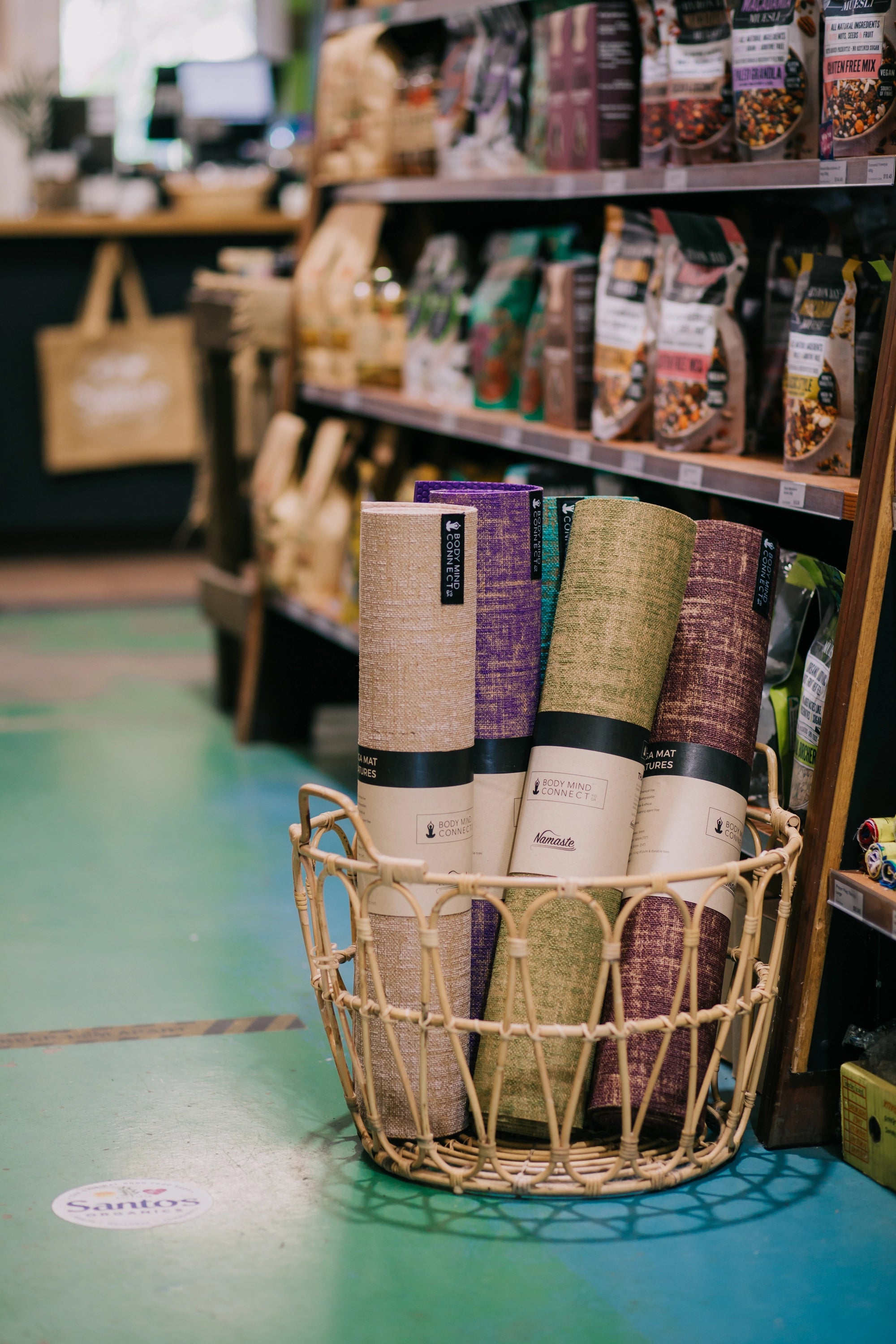 Body Mind Connect Organic Yoga Mat