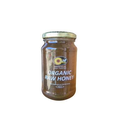 Mariefields Certified Organic Rainforest Honey 500g jar, Tyalgum Northern Rivers NSW