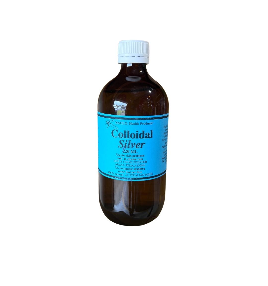 Naclo Health Products Colloidal Silver 520ml