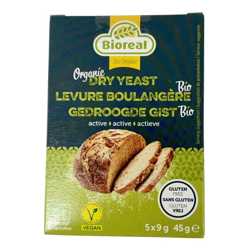 Bioreal Organic Yeast 5 x 9g (40g)
