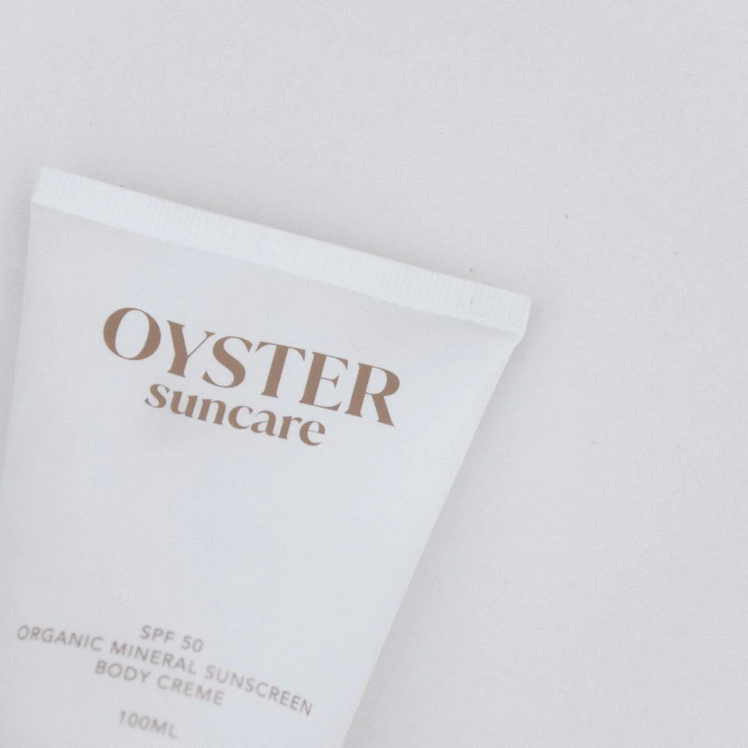 Oyster SPF 50 Body Sunscreen Cert Organic 100ml