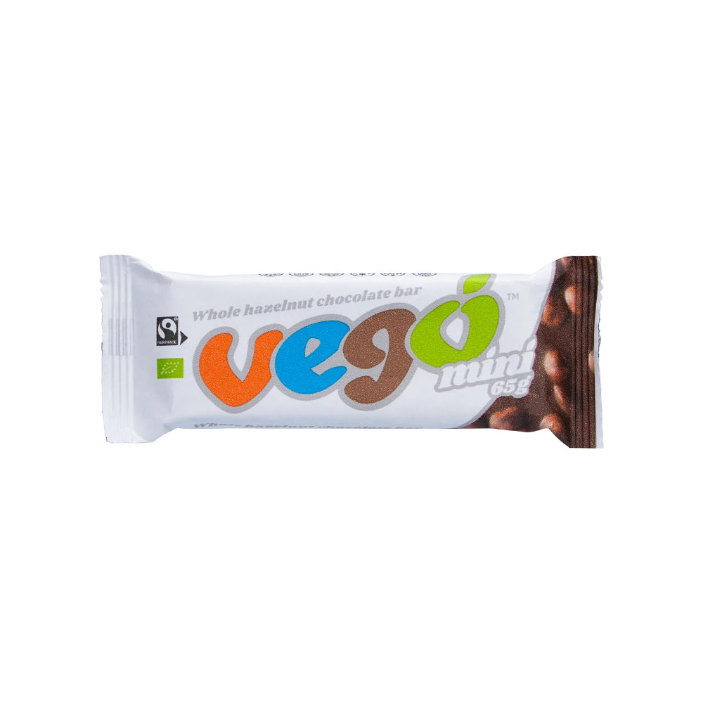 Vego Whole Hazelnut Chocolate Bar Mini 65g