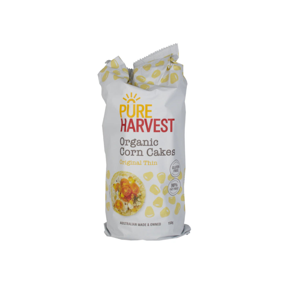 Pureharvest Organic Corn Cakes 150g