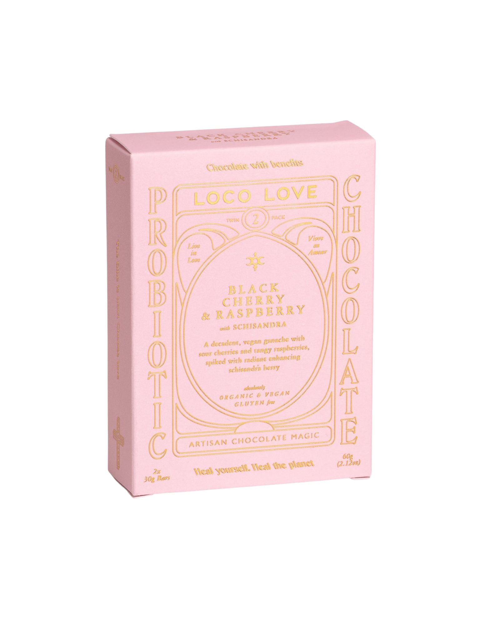 Loco Love Black Cherry Raspberry Ganache Twin