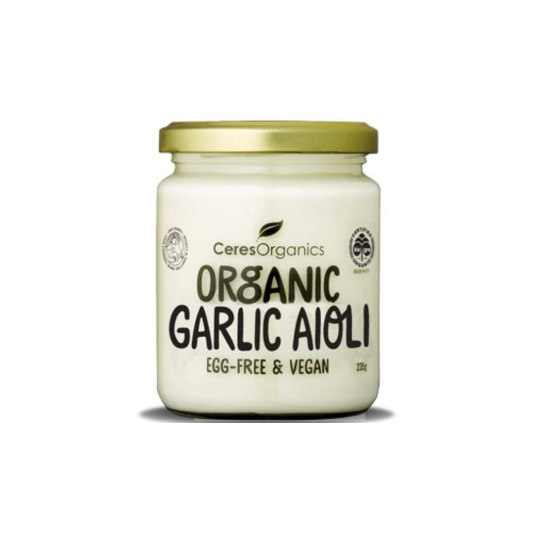Ceres Organics Garlic Aioli Vegan 235g