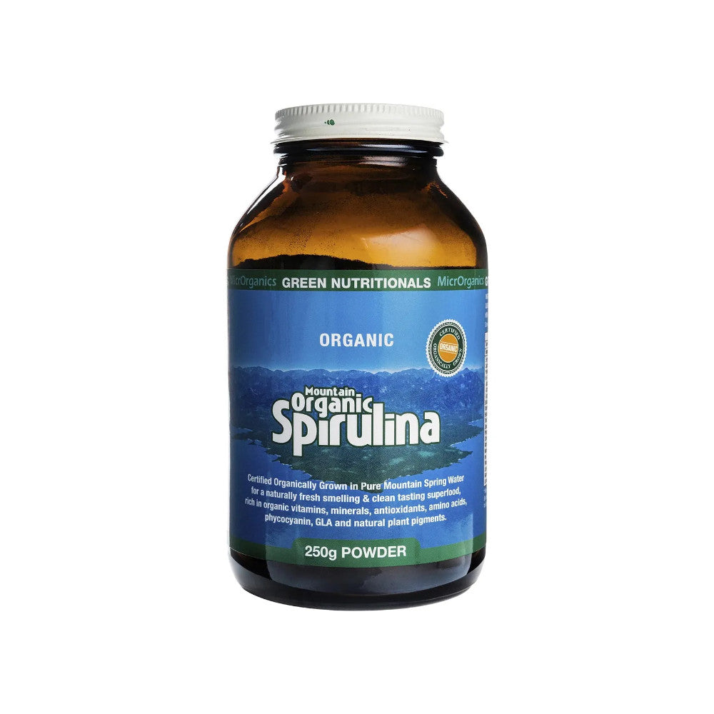 Green Nutritionals Mountain Organic Spirulina Powder 250g