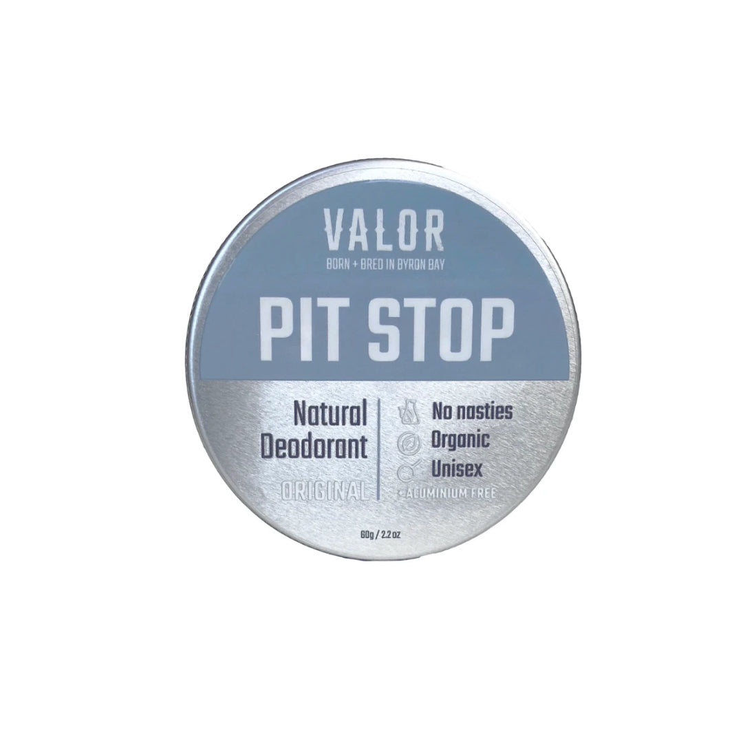 Valor Organics Pit Stop Deodorant Original 60g