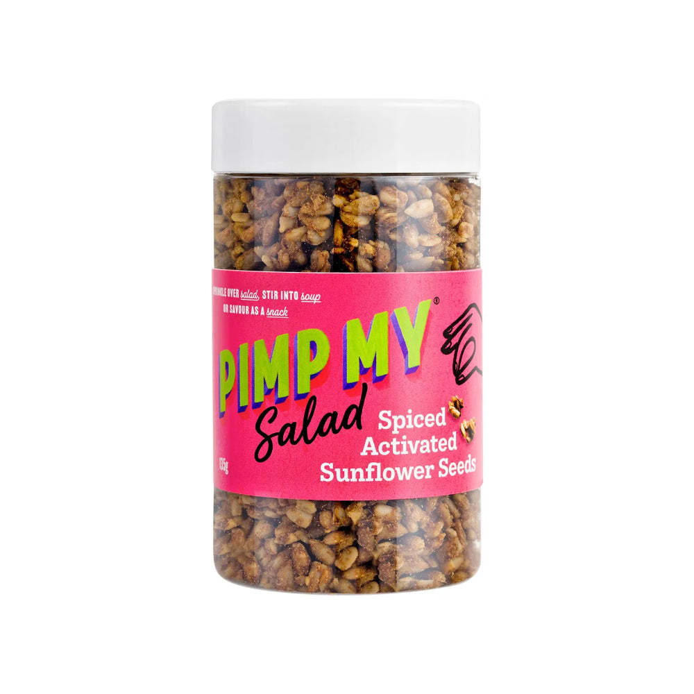 Pimp My Salad Spiced Activated Sunflower Seeds 135g