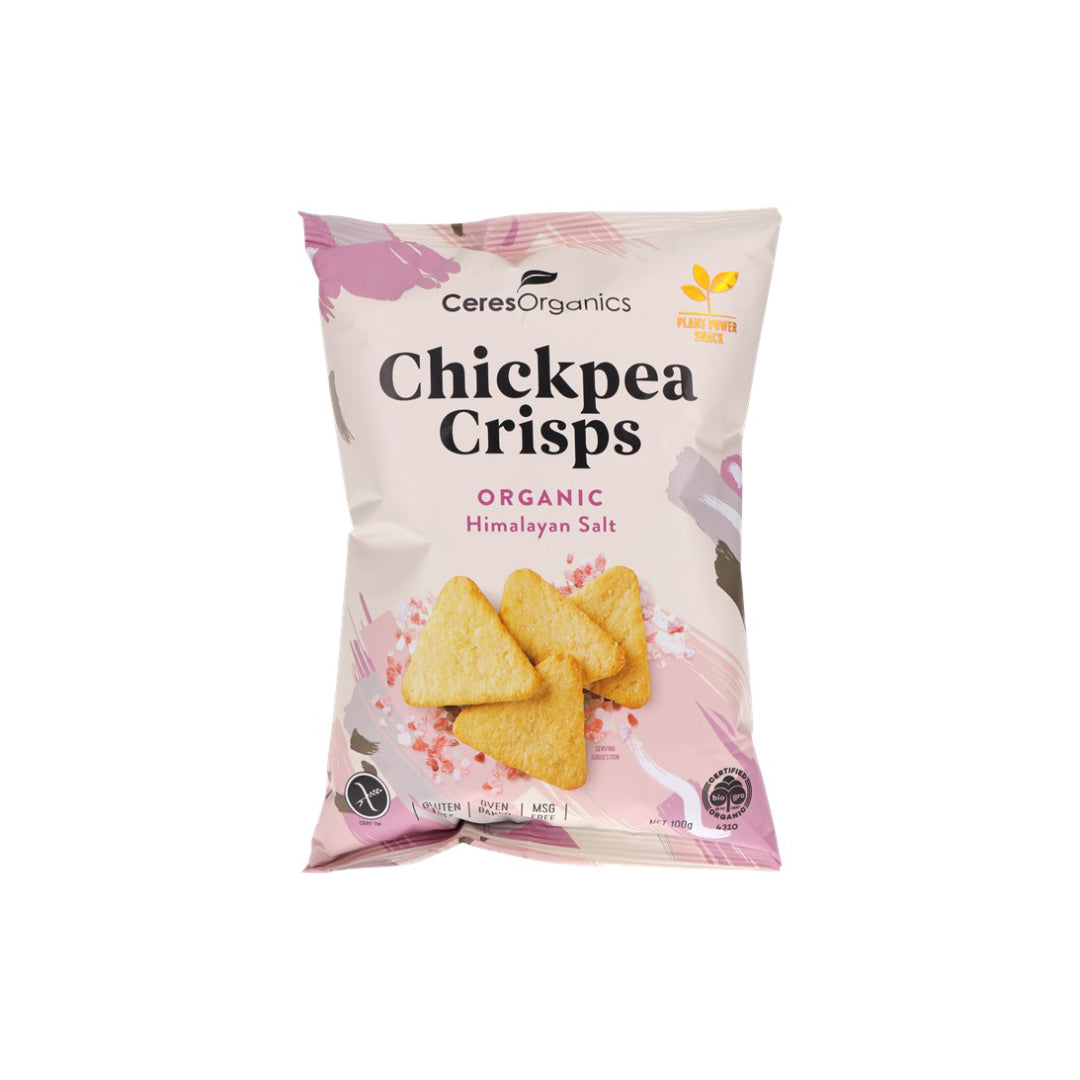 Ceres Organics Himalayan Salt Chickpea Crisps 100g
