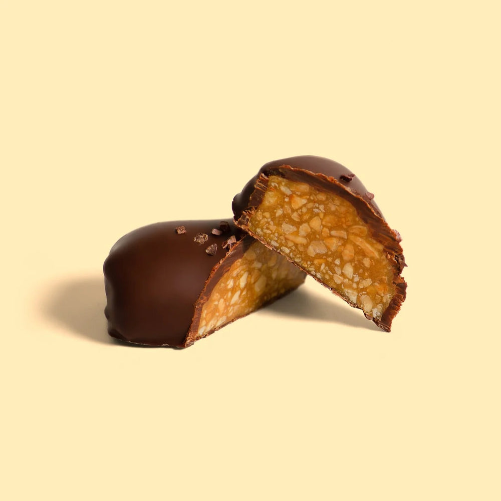 Peanut Butter Caramel Chocolate Loco Love Twin Pack 60g