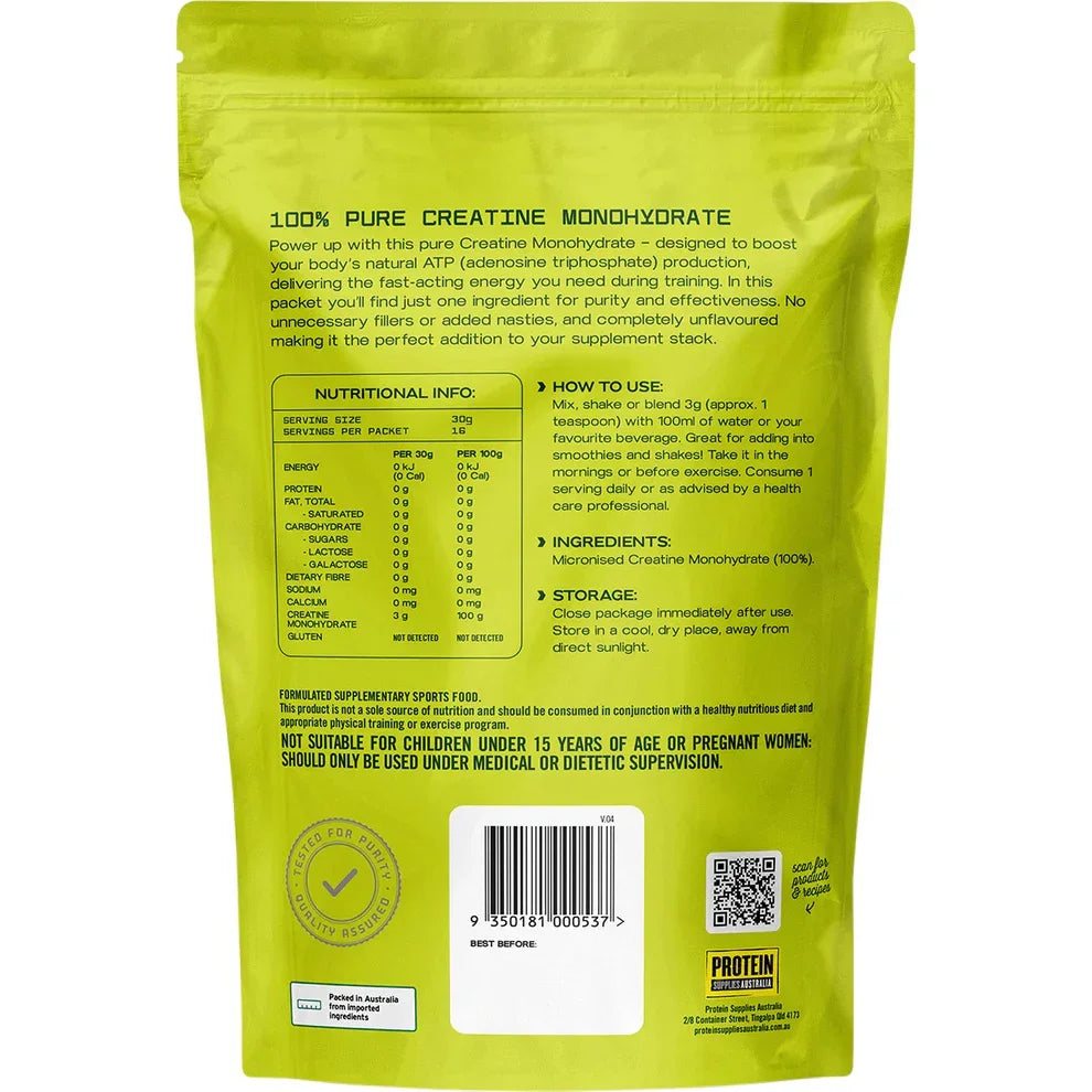 Protein Supplies Australia Creatine Protein 200gm