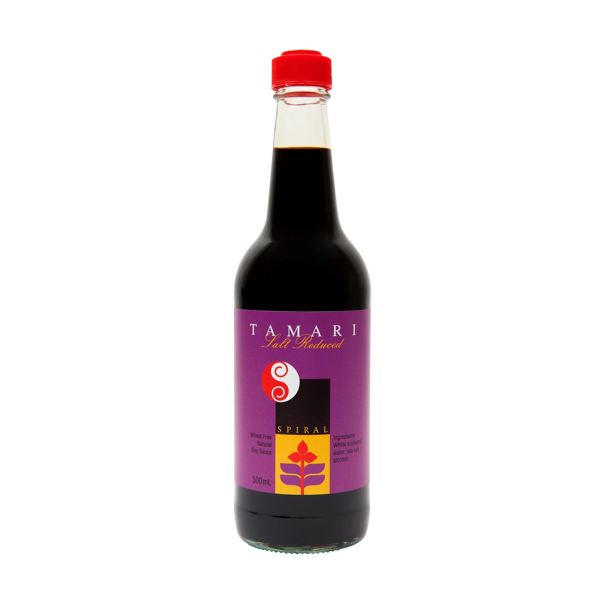 Spiral Foods Organic Tamari Salt Reduced 500ml