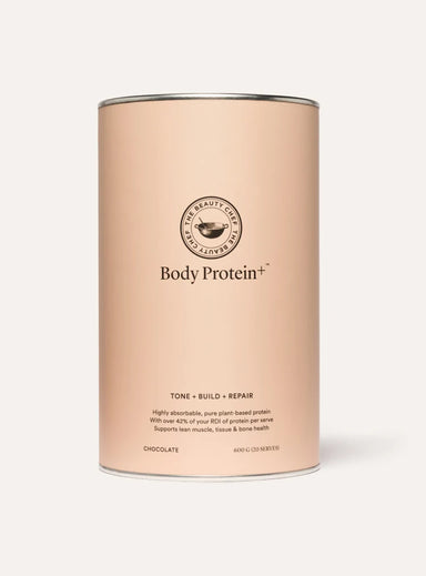 The Beauty Chef Body Protein+ Chocolate 600g, bio-fermented plant protein powder, 21.1g per serve