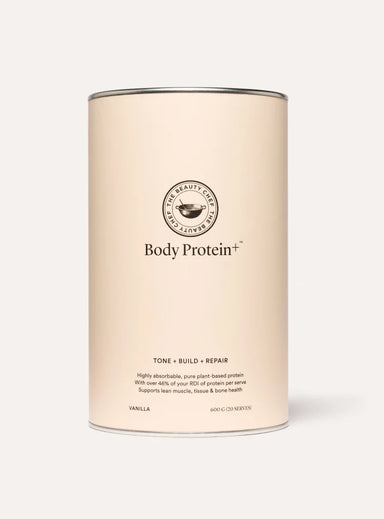 The Beauty Chef Body Protein+ Vanilla 600g, bio-fermented plant protein powder, 23.3g per serve