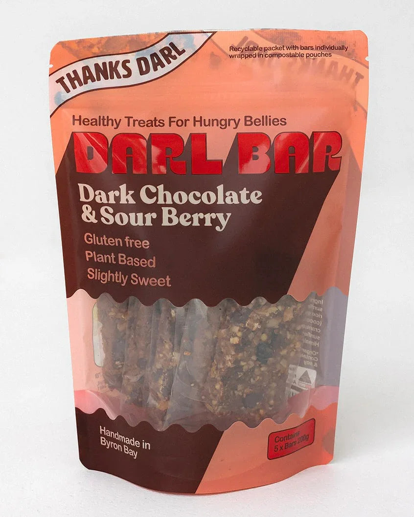 Thanks Darl Dark Chocolate & Sour Berry Pack 200g