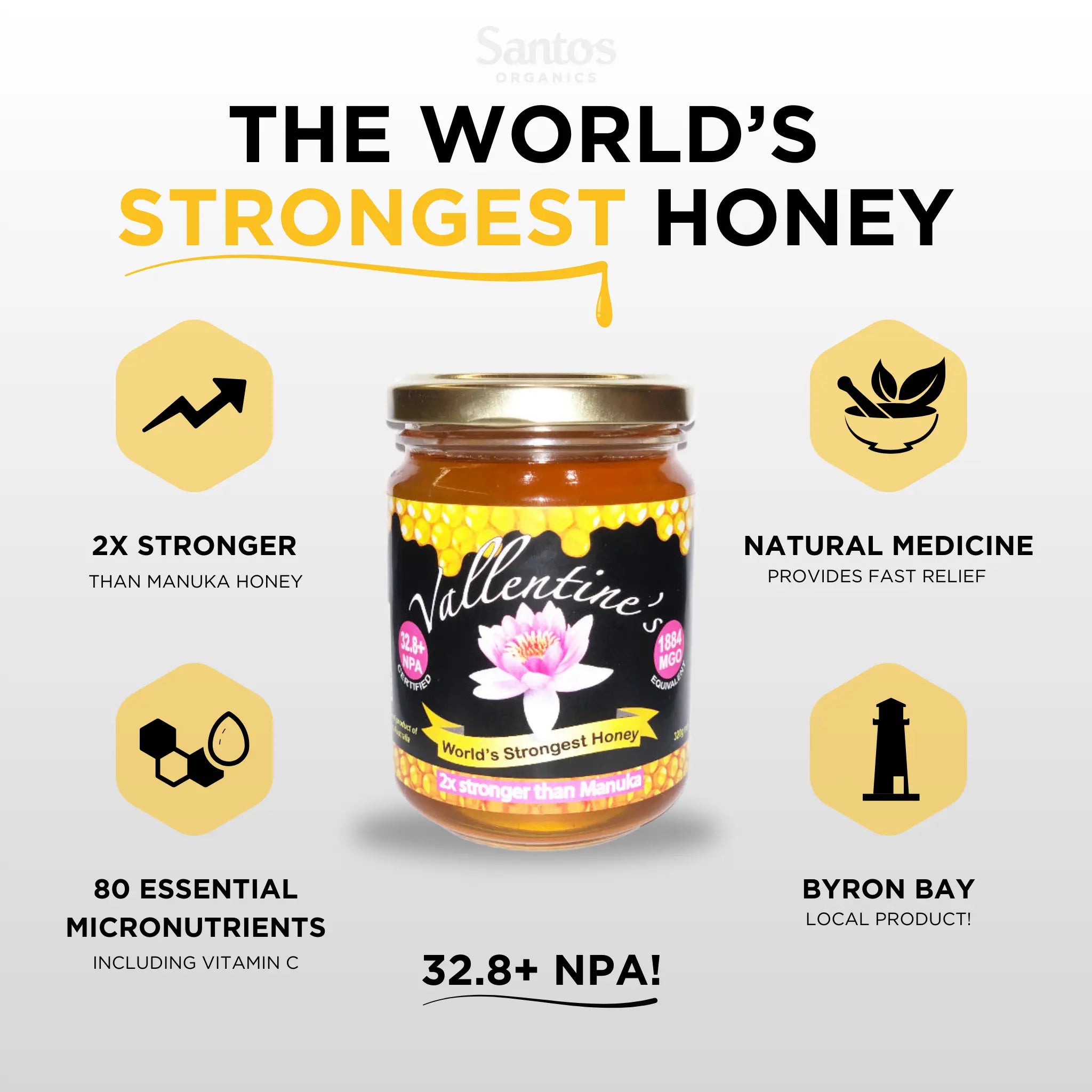 Vallentines Honey Vallentines 250g