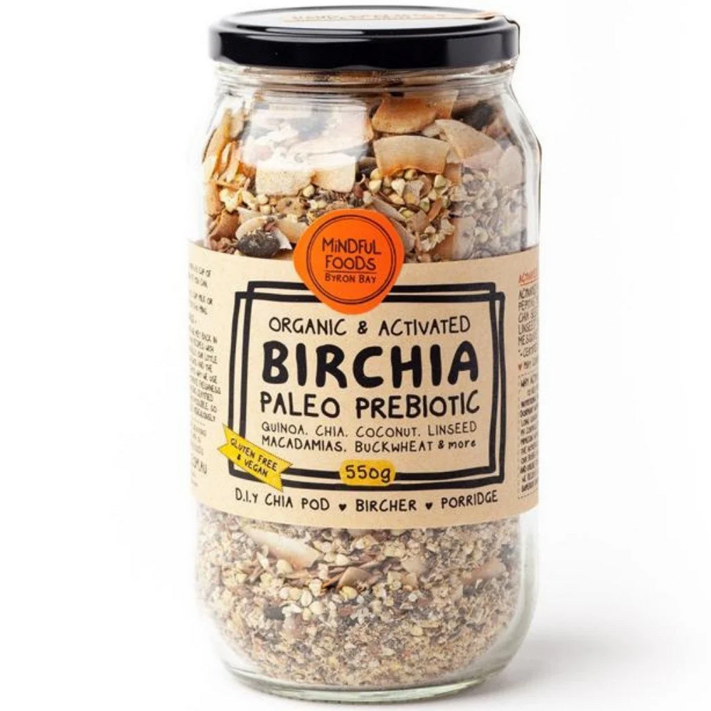 Birchia Paleo Prebiotic Organic & Activated 500g - Mindful Foods