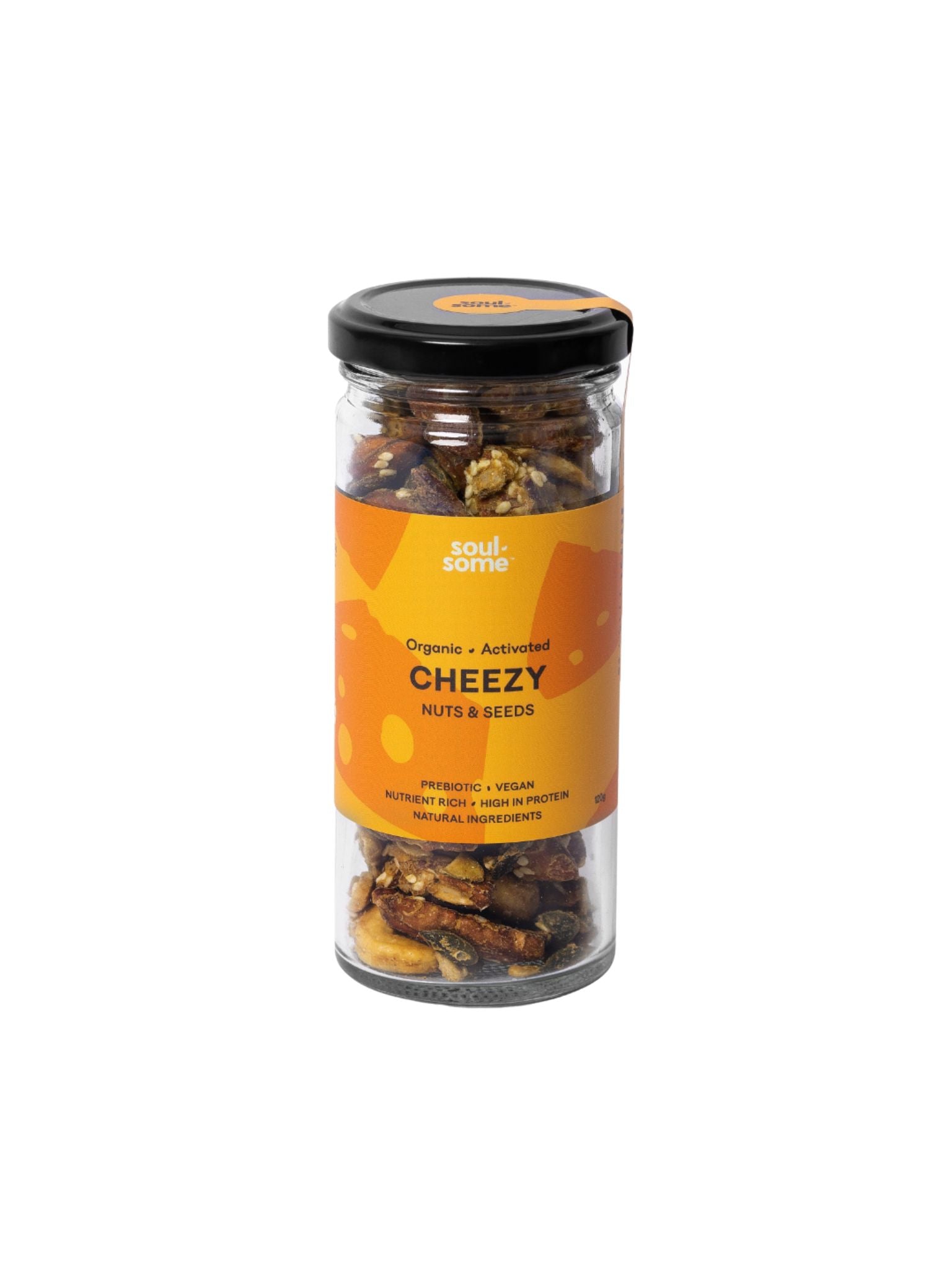 Soulsome Cheezy Nuts and Seeds 120g