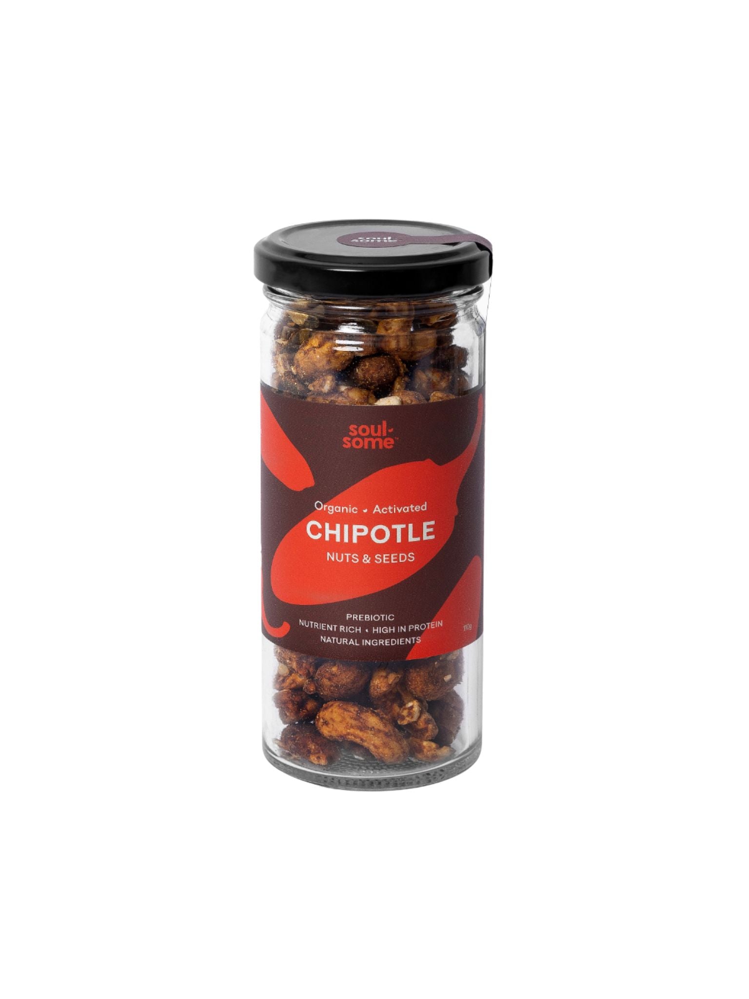 Soulsome Chipotle Nuts and Seeds 110g